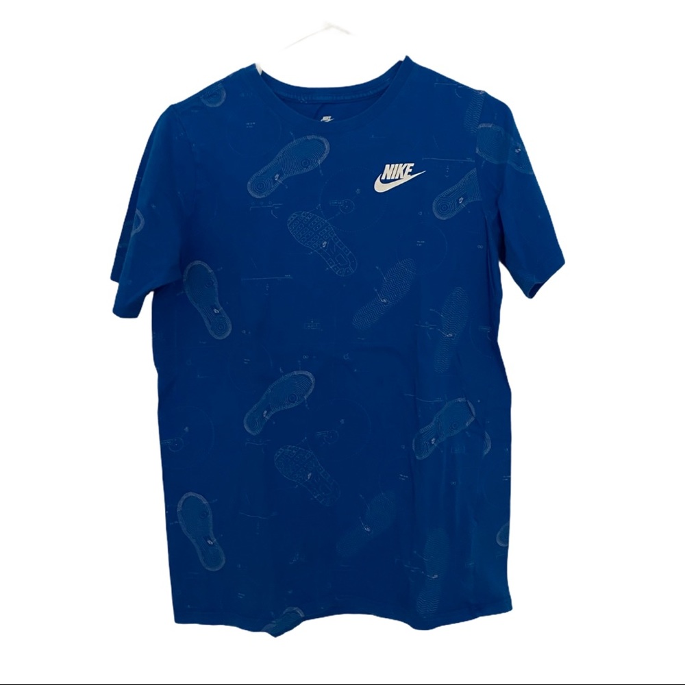 Nike Youth Blue Graphic T-Shirt Size XL